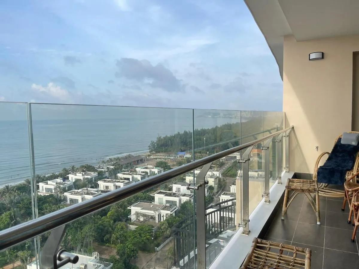 Aria Resort- Căn hộ nghỉ dưỡng hướng biển có hồ bơi sát cạnh bãi tắm riêng miễn phí Vung Tau