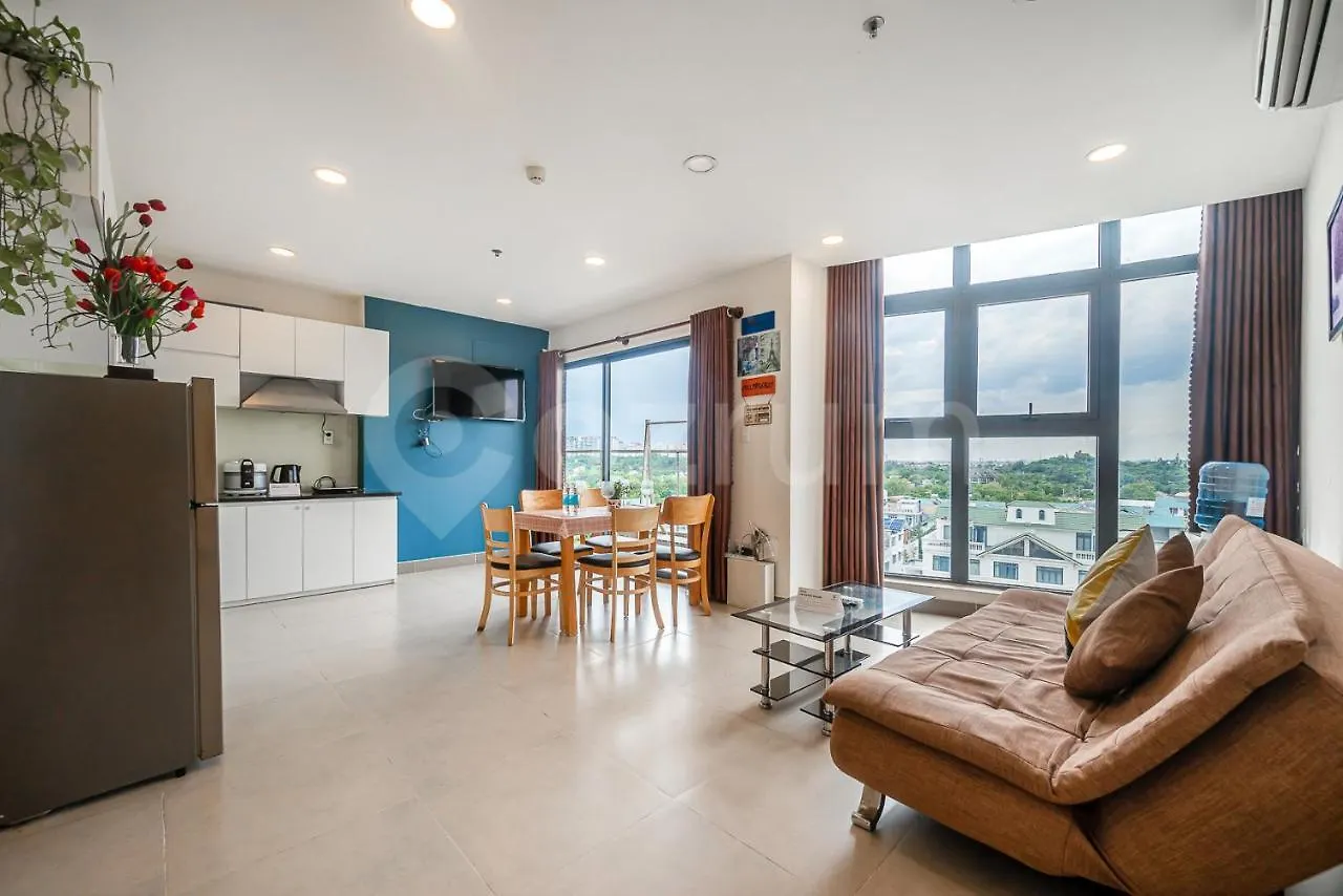 Apartamento Aria Resort- Căn hộ nghỉ dưỡng hướng biển có hồ bơi sát cạnh bãi tắm riêng miễn phí Vung Tau Vietnam