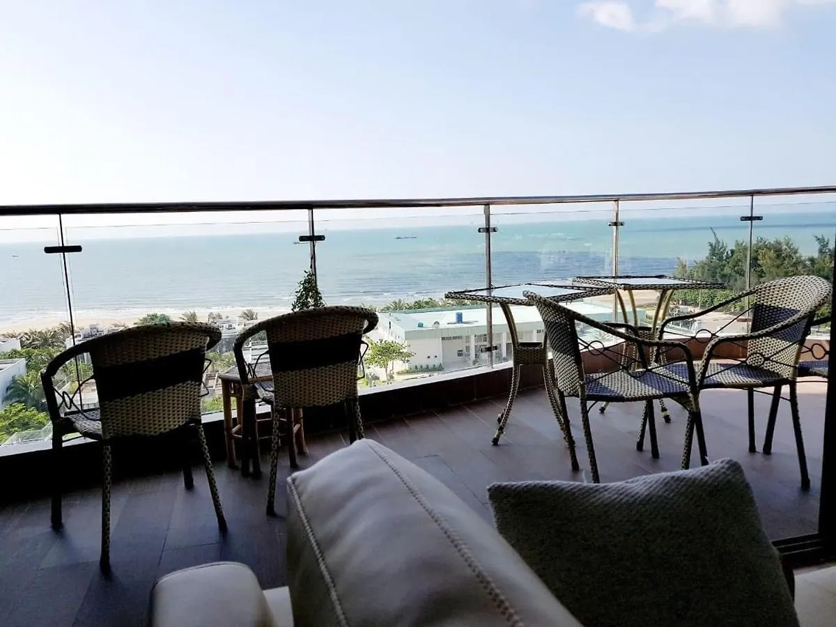 Aria Resort- Căn hộ nghỉ dưỡng hướng biển có hồ bơi sát cạnh bãi tắm riêng miễn phí Vung Tau