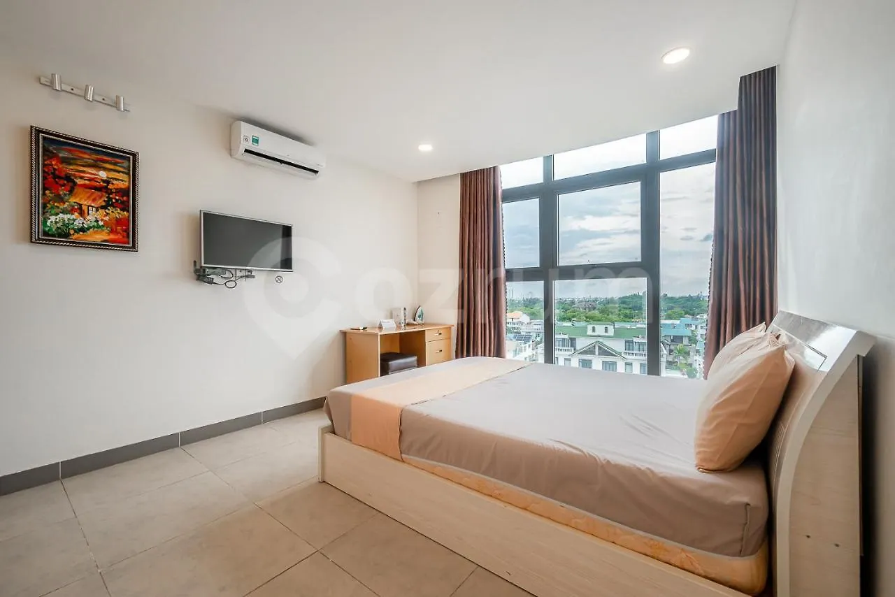 Apartamento Aria Resort- Căn hộ nghỉ dưỡng hướng biển có hồ bơi sát cạnh bãi tắm riêng miễn phí Vung Tau Vietnam